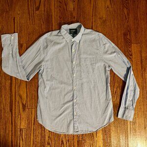 Bonobos Standard Fit Button Down Shirt | Light Blue Gingham | Size M